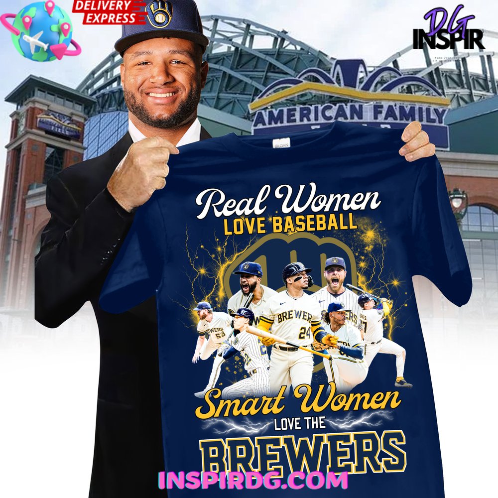 Smart Women Love The Brewers Premium Shirt