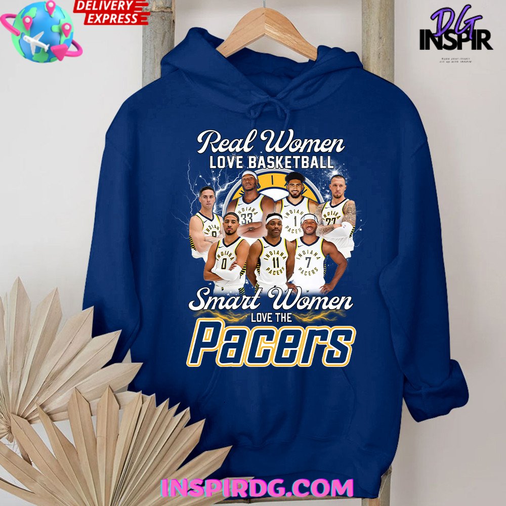 Smart Women Love The Indiana Pacers Premium Shirt - Image 8