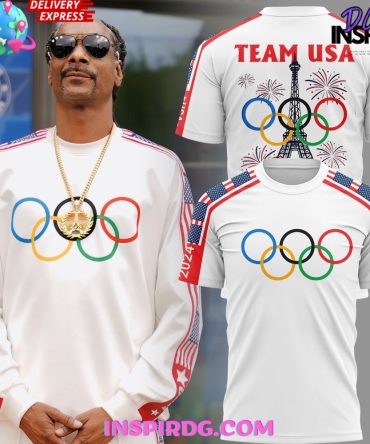 Snoop Dogg Usa Team Olympic Paris 2024 T-Shirt