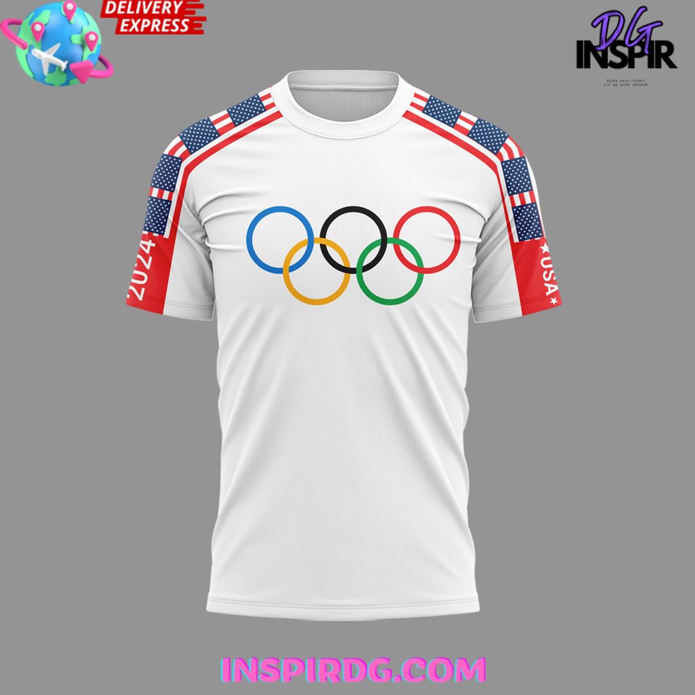 Snoop Dogg Usa Team Olympic Paris 2024 T-Shirt - Image 2