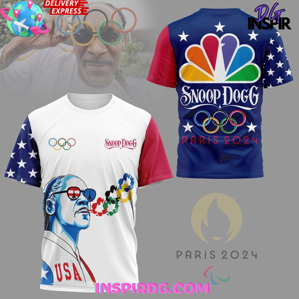 Snoop Dog X Olympic Paris 2024 T-Shirt