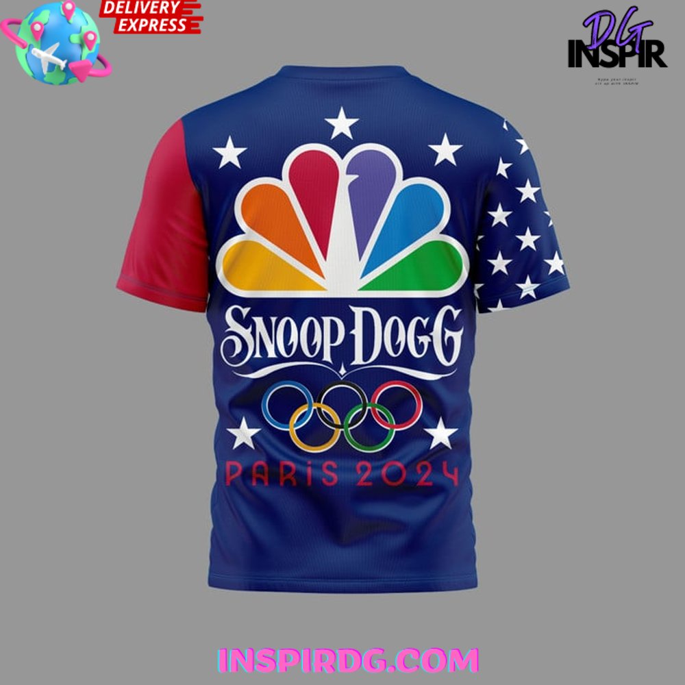 Snoop Dog X Olympic Paris 2024 T-Shirt - Image 3