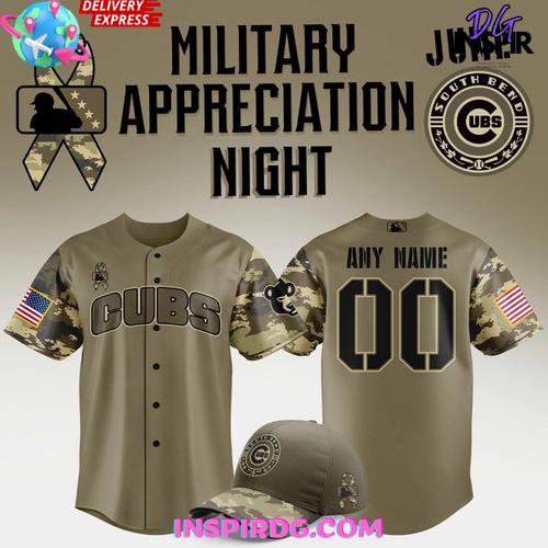 South Bend Cubs Military Appreciation Night Custom Shirt Collection