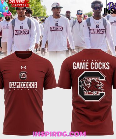 South Carolina Gamecocks Football 2024 Red T-Shirt