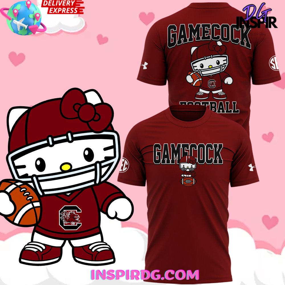 South Carolina Gamecocks X Hello Kitty 2024 T-Shirt