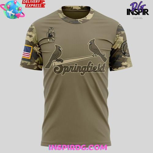 Springfield Cardinals Military Appreciation Night Custom Shirt Collection - Image 5