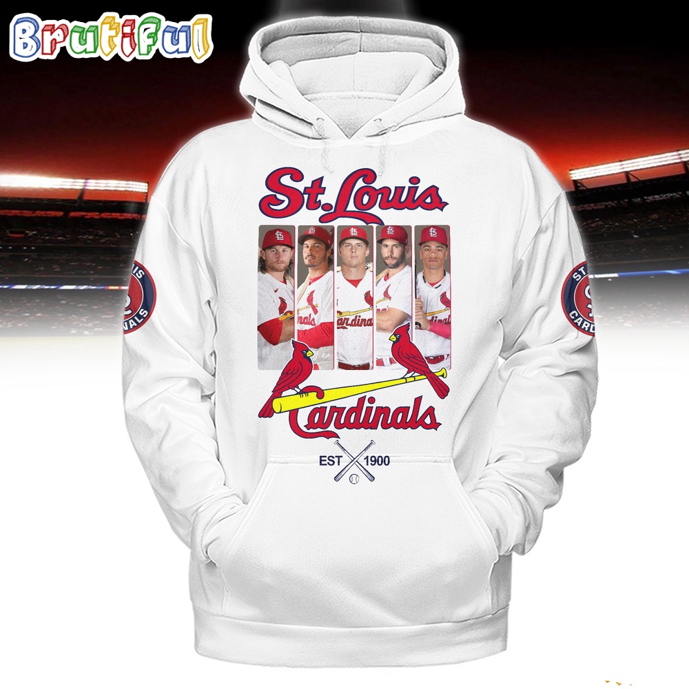 St.Louis Cardinals Starting Lineup Est 1900 Hoodie