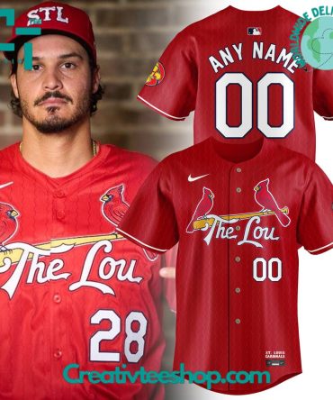 St. Louis Cardinals The Lou 2024 City Connect Baseball Jersey