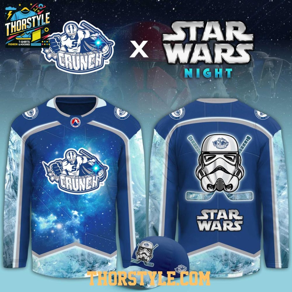 Syracuse Crunch Star Wars Night Game 2026 Personalized Hockey Jersey