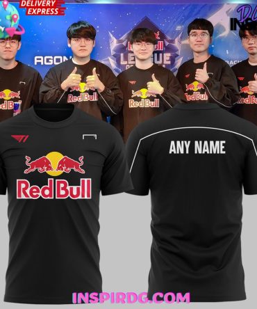 T1 League Of Legends X Red Bull Special T-Shirt