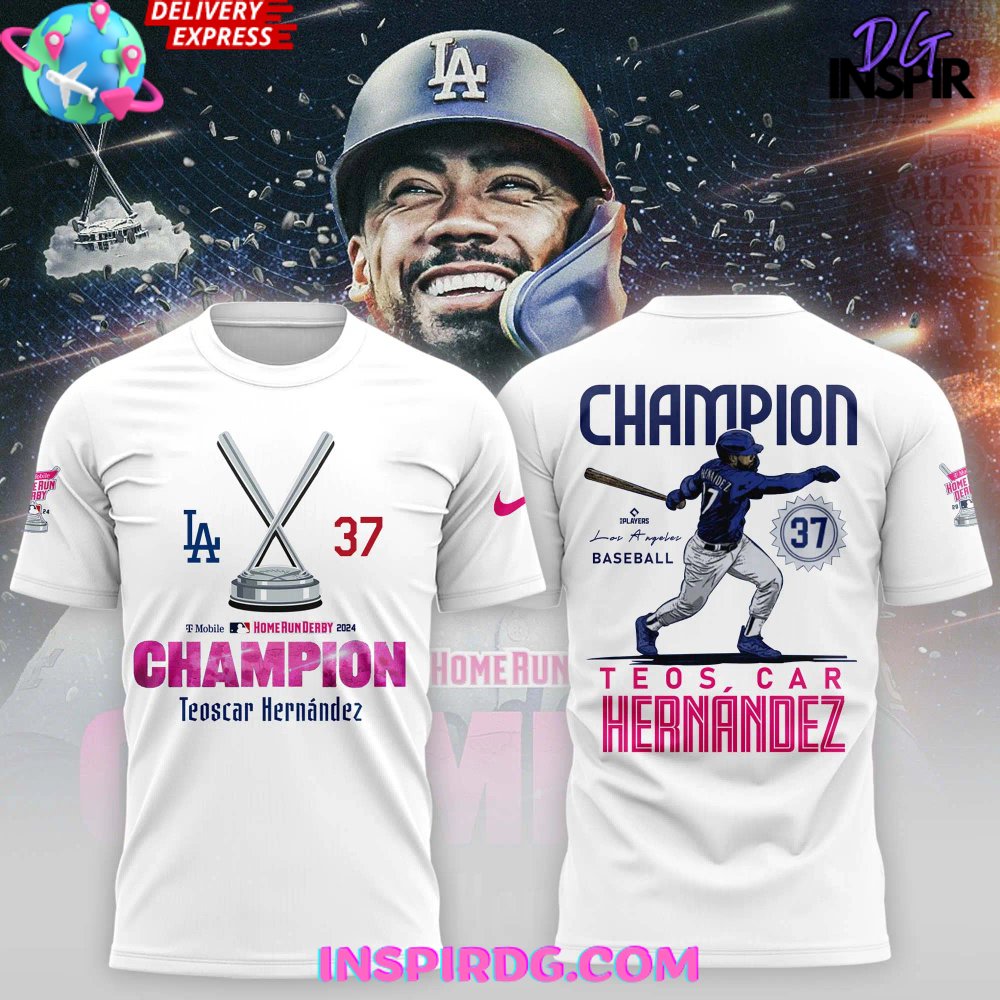 Teoscar Hernández Home Run Derby Champion T-Shirt - Image 2