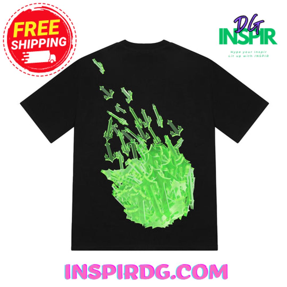 Trapstar The Matrix T T-Shirt Blackgreen