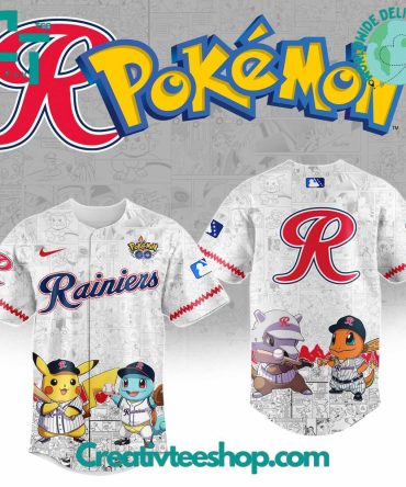 Tacoma Rainiers X Pokemon Go Special Baseball Jersey