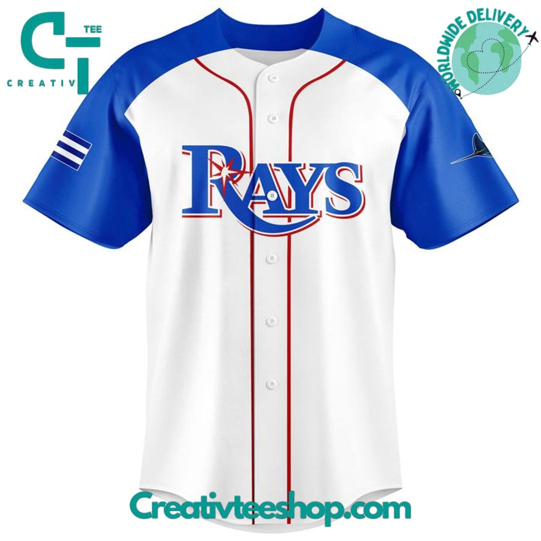 Tampa Bay Rays Cuban Heritage Celebration Special Baseball Jersey - Image 2