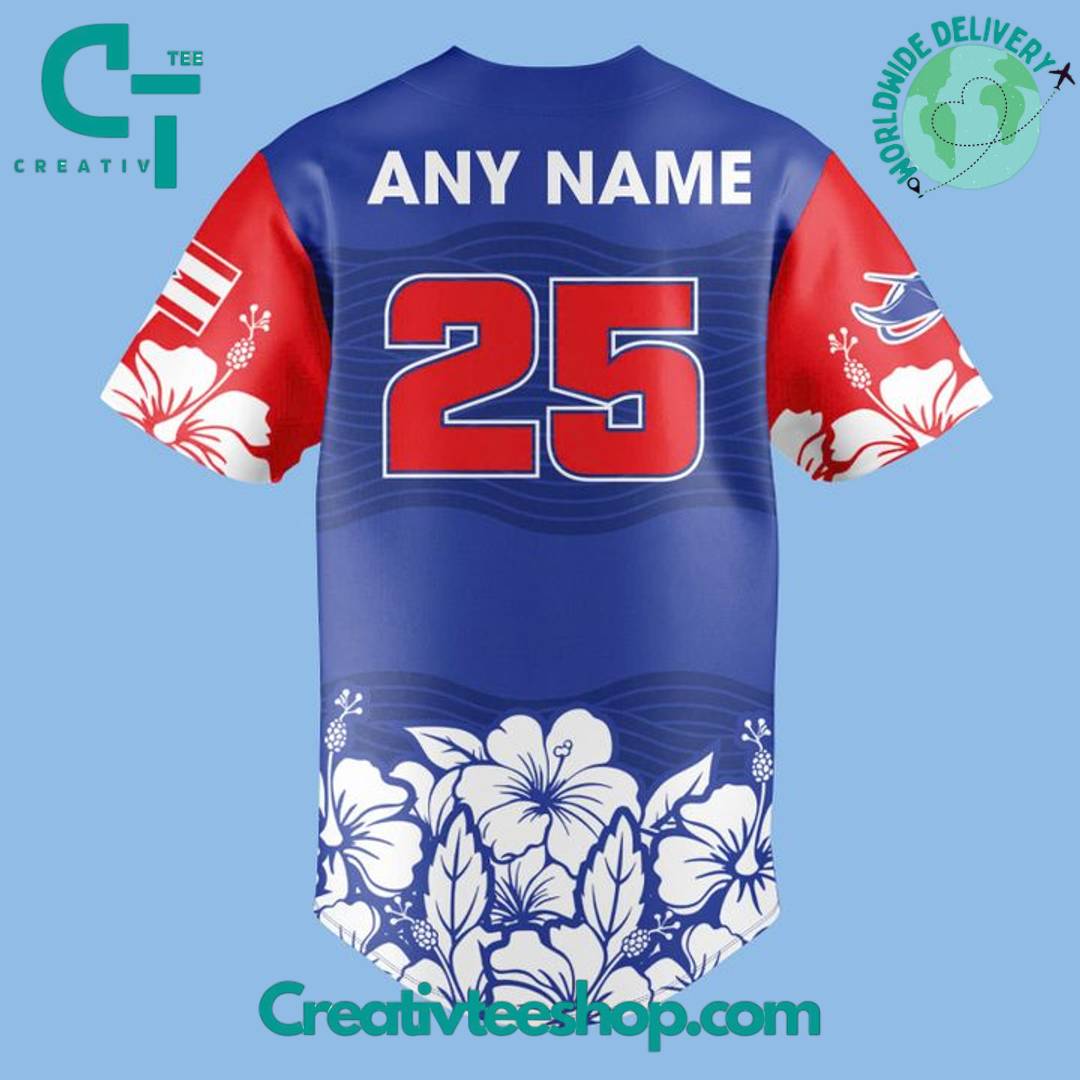 Tampa Bay Rays Puerto Rican Heritage Night 2025 Special Baseball Jersey - Image 3
