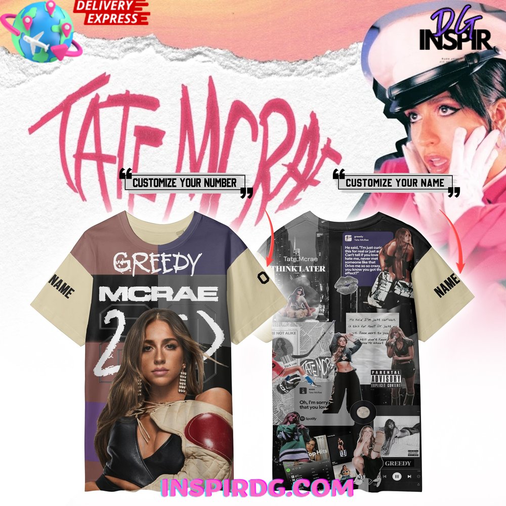 Tate Mcrae Greedy Limited Edition T-Shirt