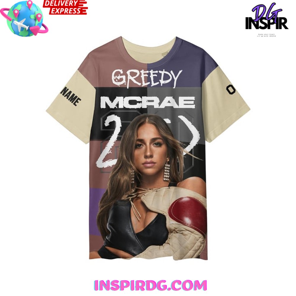 Tate Mcrae Greedy Limited Edition T-Shirt - Image 4