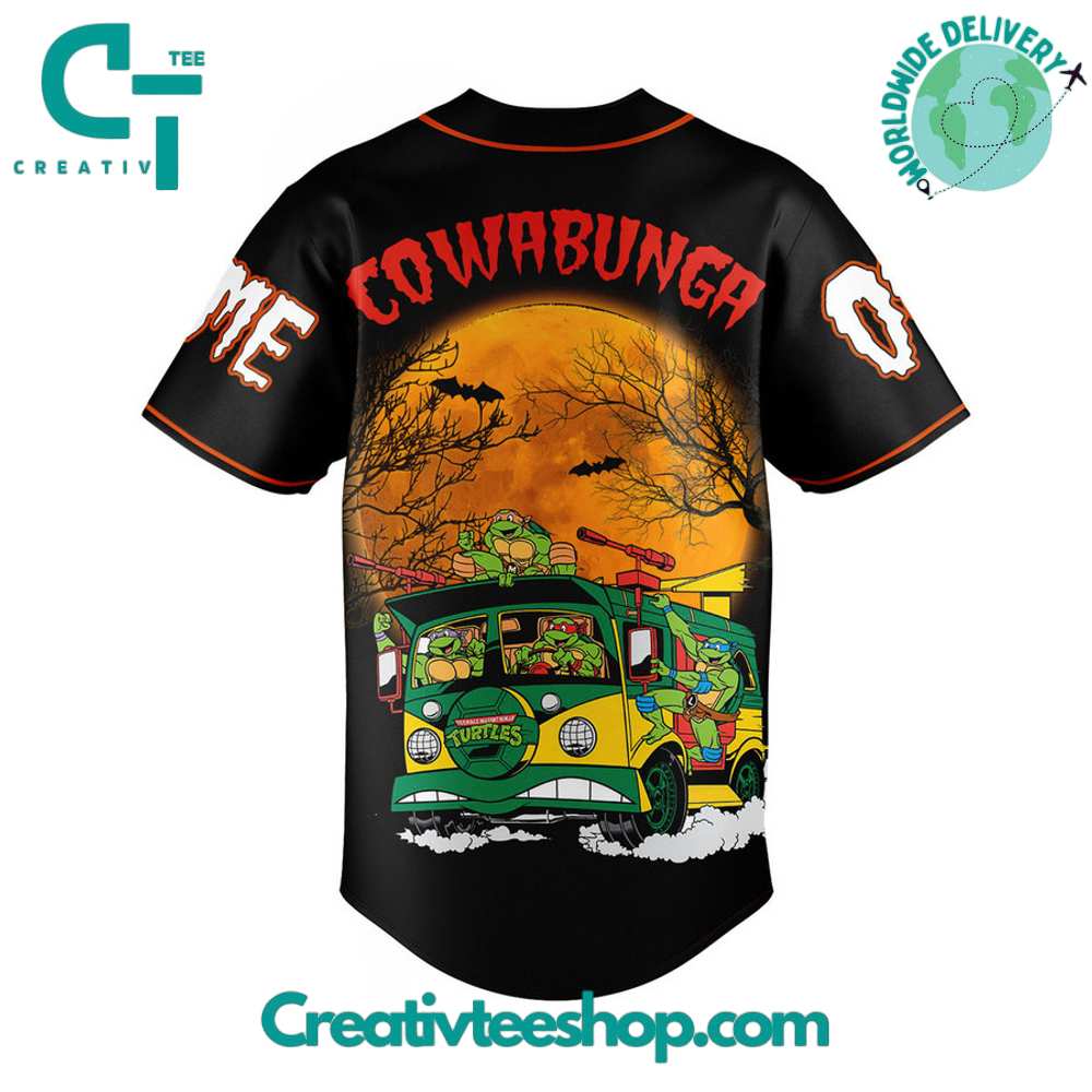 Teenage Mutant Ninja Turtles Cowabunga Custom Name Baseball Jersey - Image 3