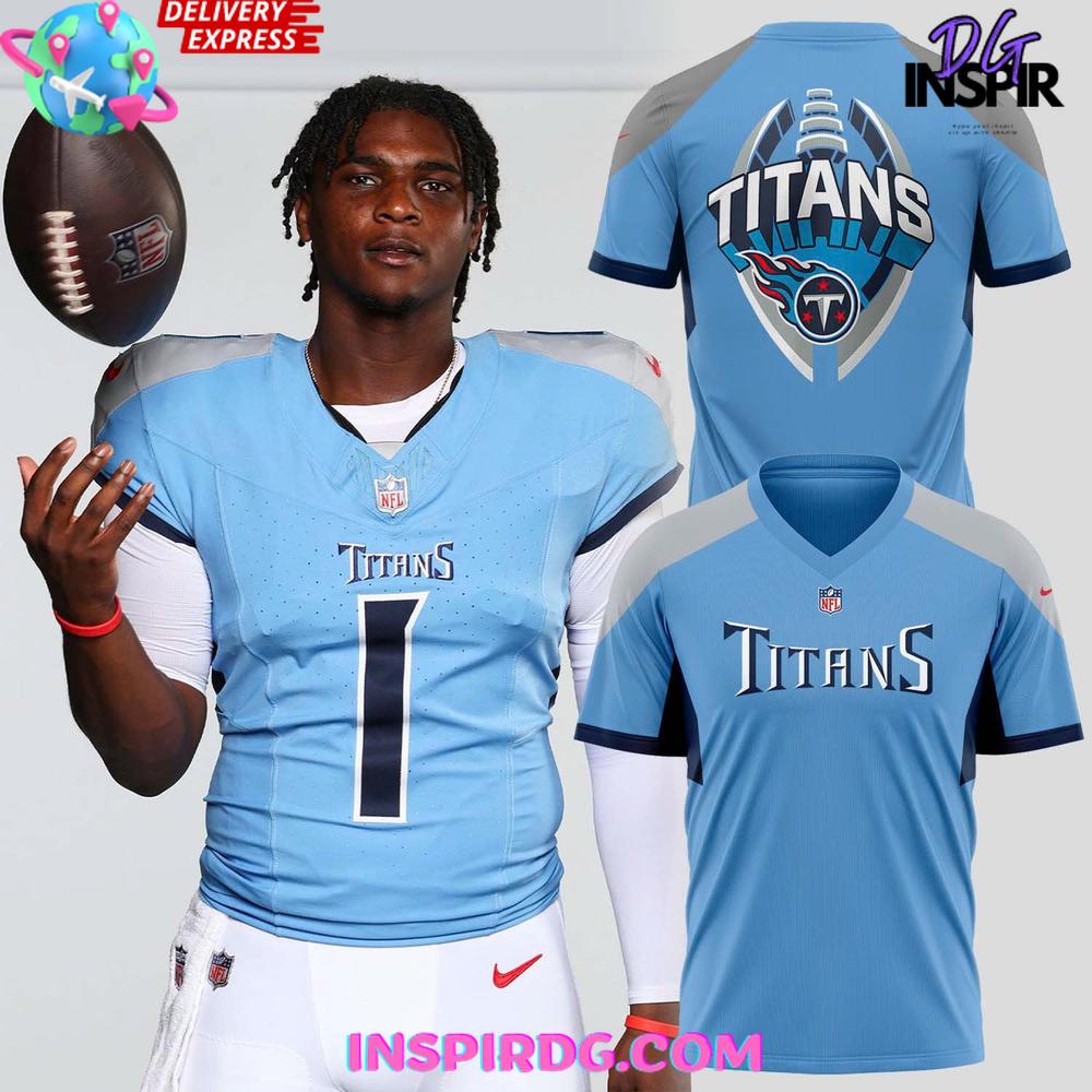 Tennessee Titans Football New 2025 T-Shirt
