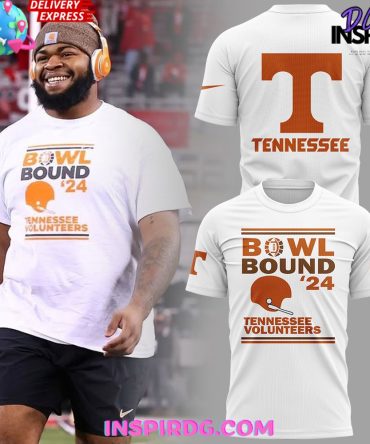 Tennessee Volunteers Bowl Bound 2024 White T-Shirt