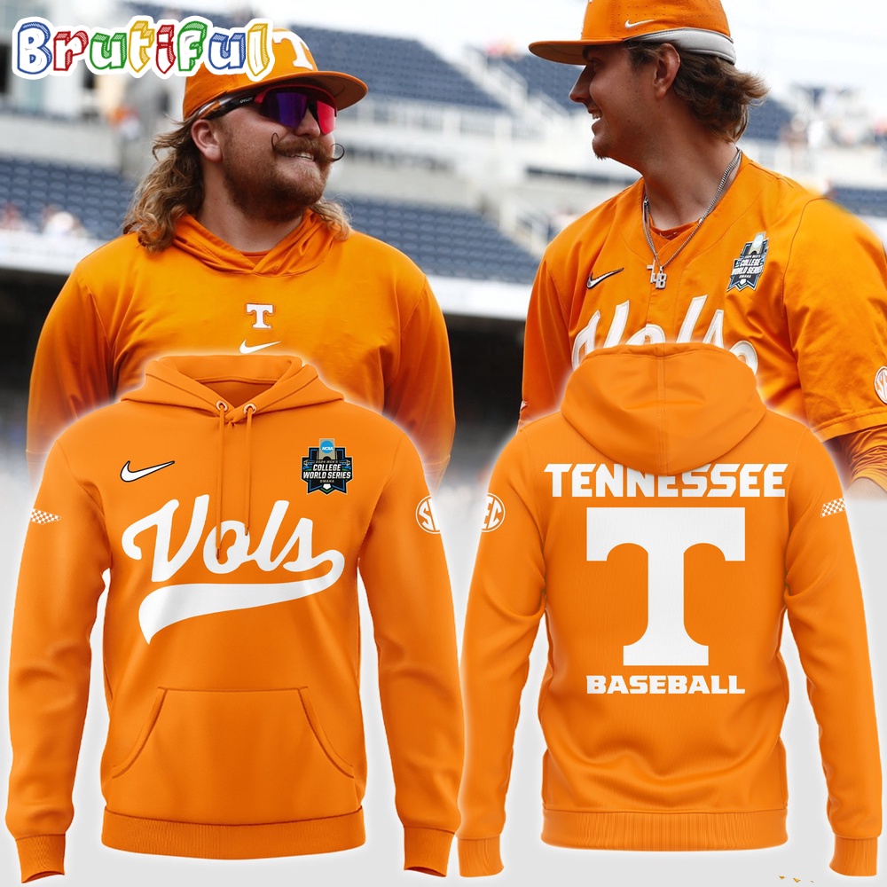 Tennessee Volunteers Champions 2024 Ncaa College World Series Division I Hoodie Shirt