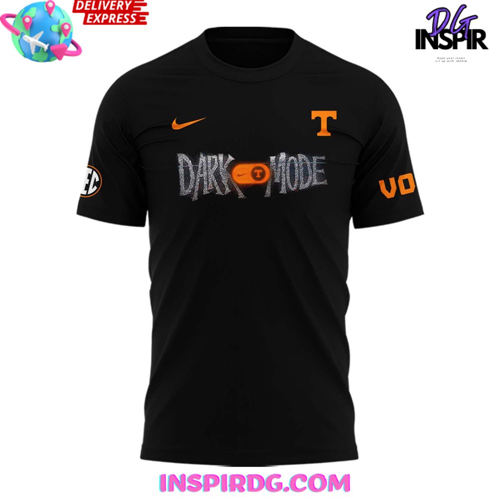 Tennessee Volunteers Dark Mode Limited Edition T-Shirt - Image 2