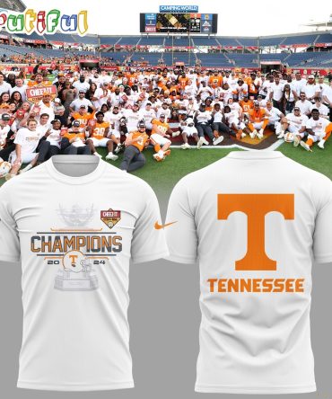 Tennessee Volunteers Football 2024 Citrus Bowl Champs 3D Shirt
