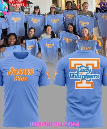 Tennessee Volunteers "Jesus Won" 2025 T-Shirt