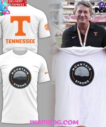 Tennessee Volunteers Mountain Strong 2024 White T-Shirt