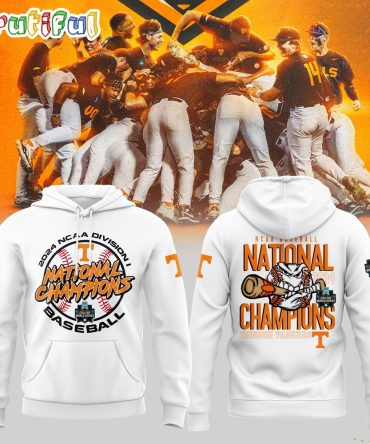 Tennessee Volunteers National Champions Ncaa Men’S Baseball College World Series 2024 Hoodie Shirt