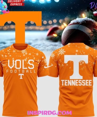 Tennessee Volunteers Snowflake Christmas Edition T-Shirt