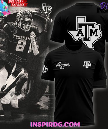 Texas A&M Aggies Football Black Special Edition T-Shirt