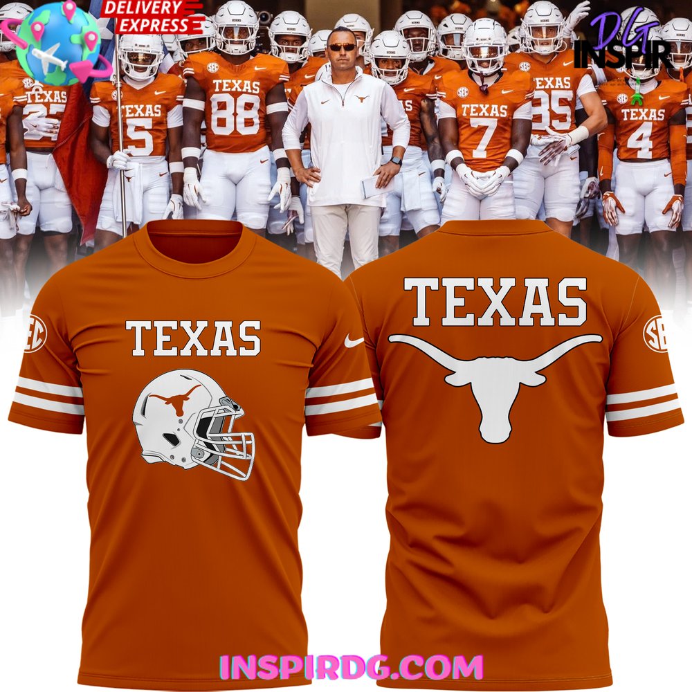 Texas Longhorns Uniforms Football Special Edition T-Shirt