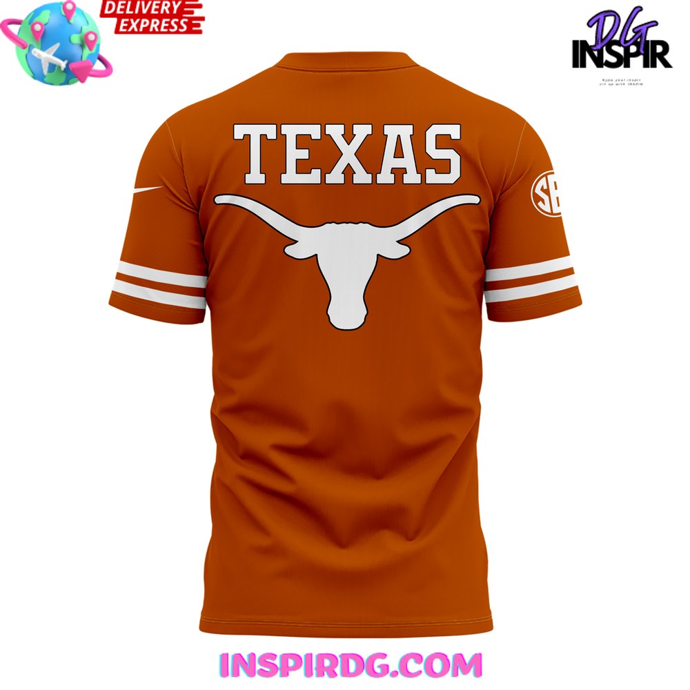 Texas Longhorns Uniforms Football Special Edition T-Shirt - Image 3