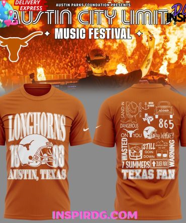 Texas Longhorns X Austin City Limits Music 2024 T-Shirt
