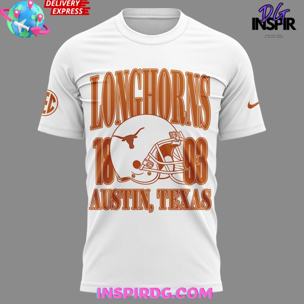 Texas Longhorns X Austin City Limits Music 2024 White T-Shirt - Image 2