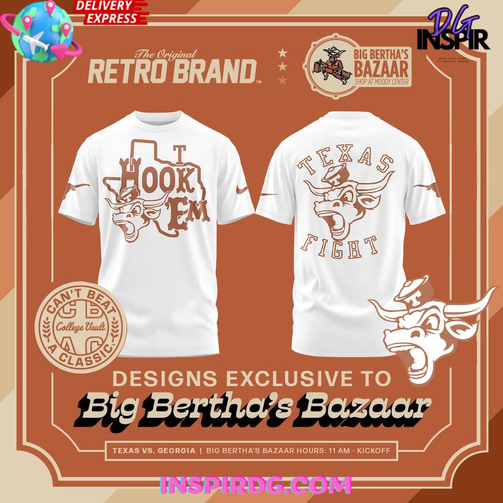 Texas Longhorns X Big Bertha’S Bazaar T-Shirt
