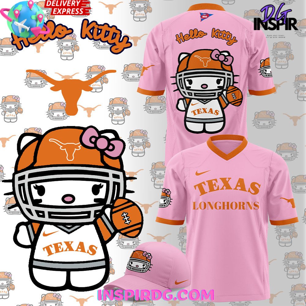 Texas Longhorns X Hello Kitty 2024 T-Shirt