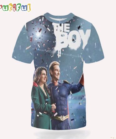 The Boys New Season Poster Home Lander And Victoria Neuman Releases On June 13 Break Out The Fuckin Confetti 3D T Shirt