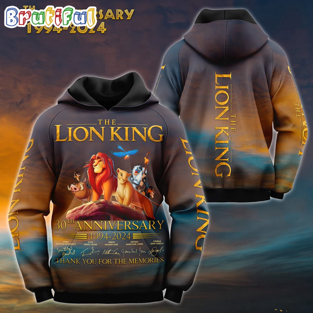 The Lion King 30Th Anniversary All Over Print Shirt