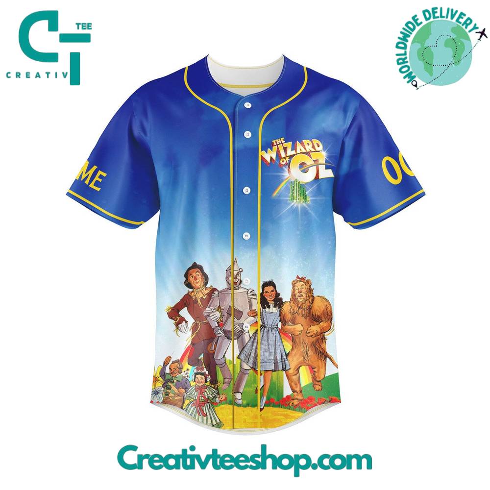 The Wizard Of Oz Personalized Baseball Jersey - Image 2