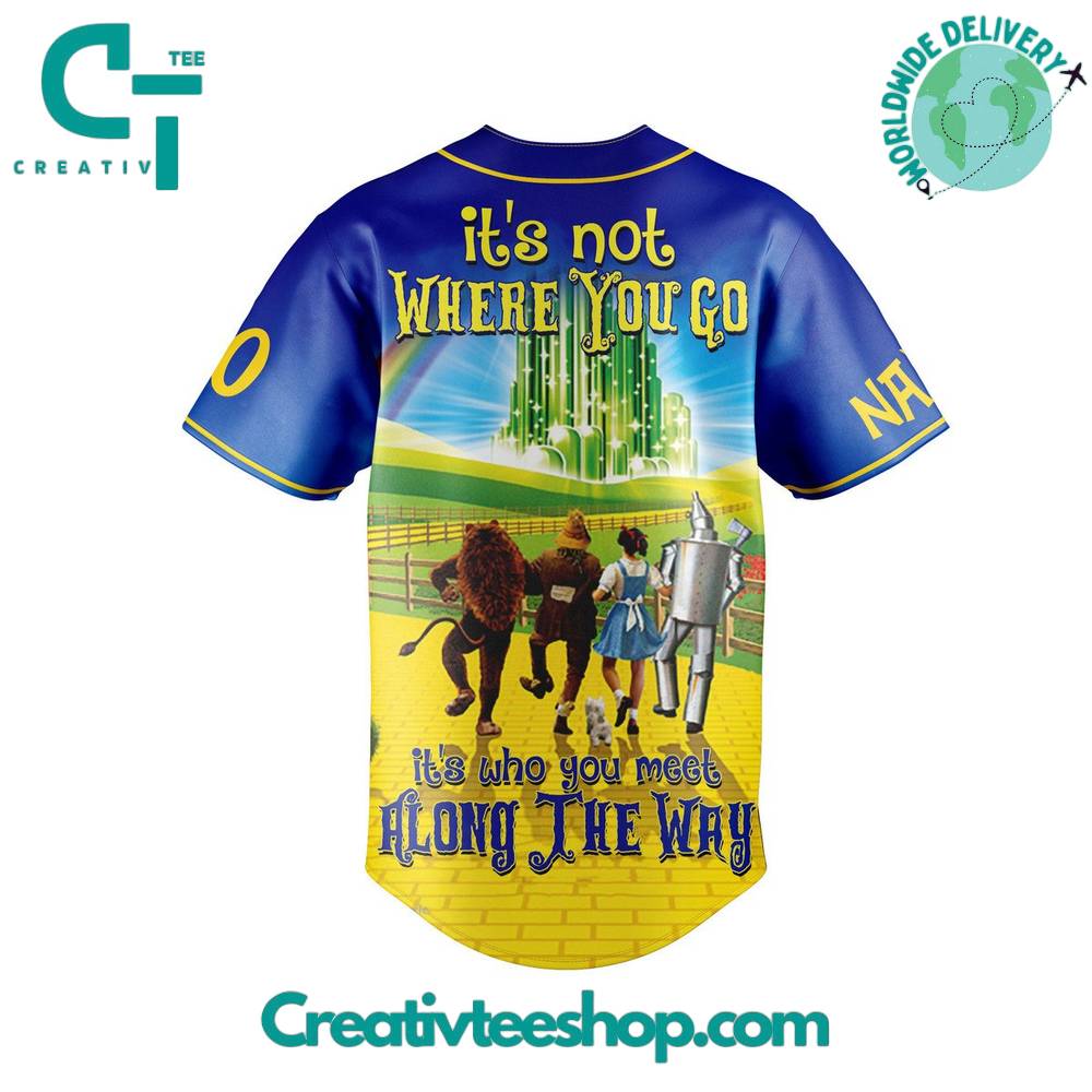 The Wizard Of Oz Personalized Baseball Jersey - Image 3