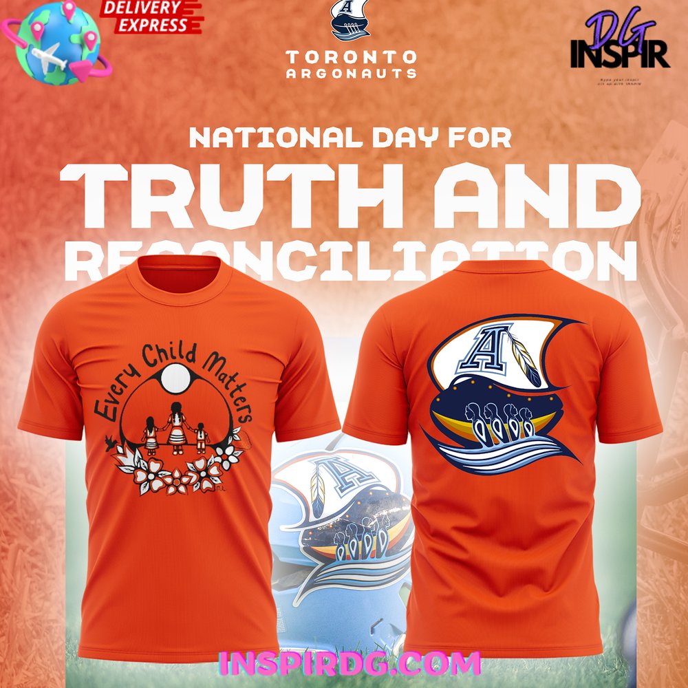 Toronto Argonauts Truth And Reconciliation 2024 T-Shirt