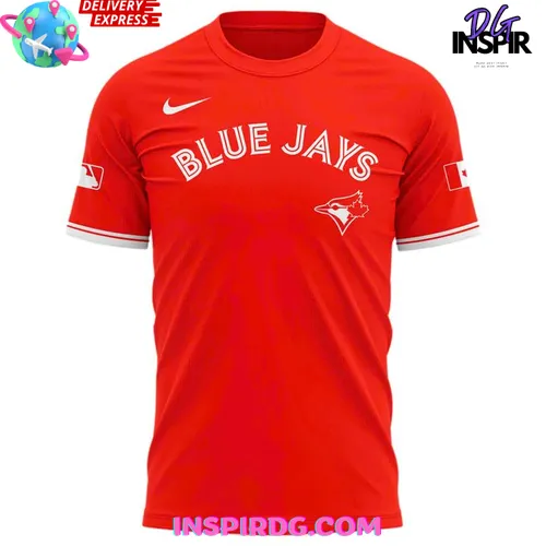 Toronto Blue Jays Canada Day 2025 T-Shirt - Image 2
