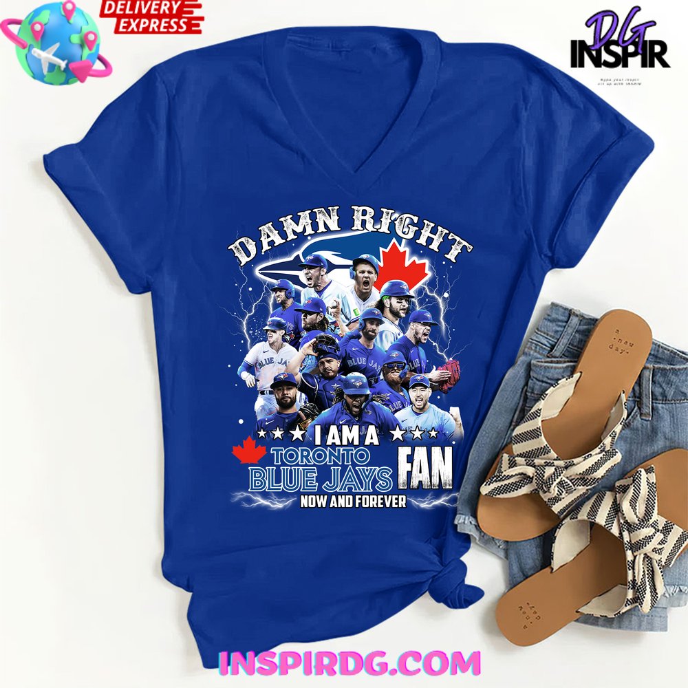 Toronto Blue Jays Dawn Right Fan Premium Shirt - Image 6