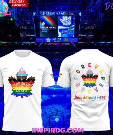 Toronto Maple Leafs Pride Night 2025 White T-Shirt