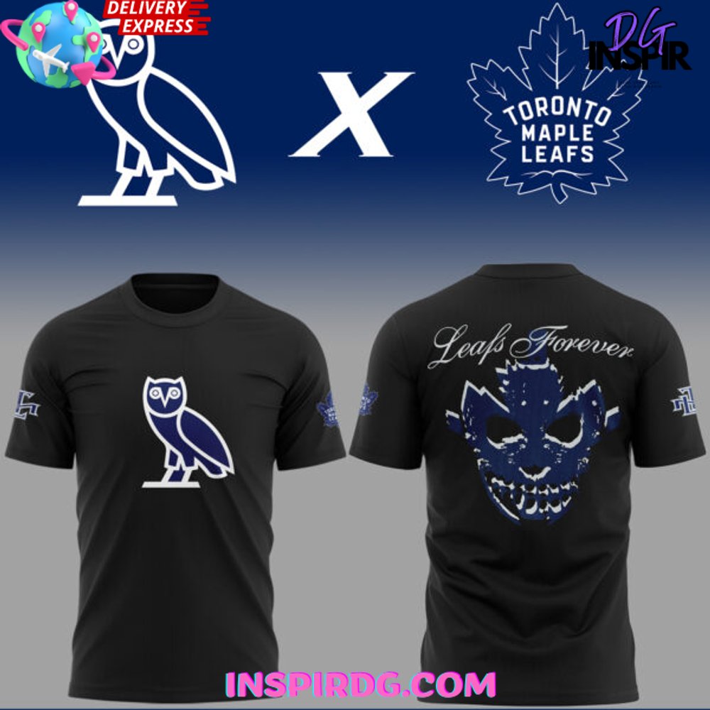 Toronto Maple Leafs X Ovo 2025 T-Shirt