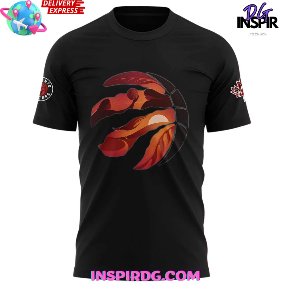 Toronto Raptors X 2025 Indigenous Heritage Night Special T-Shirt - Image 2