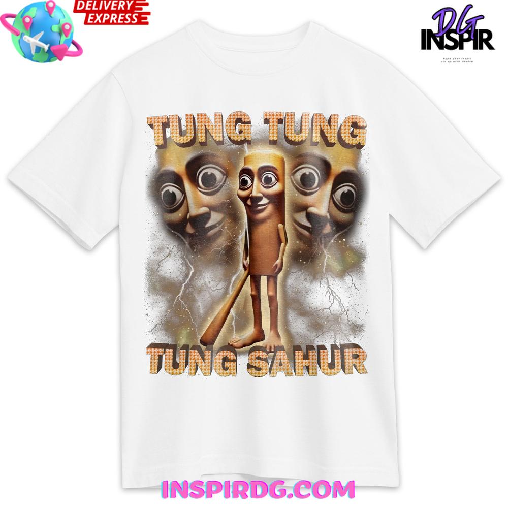 Tung Tung Tung Sahur Brainrot Special T-Shirt - Image 3