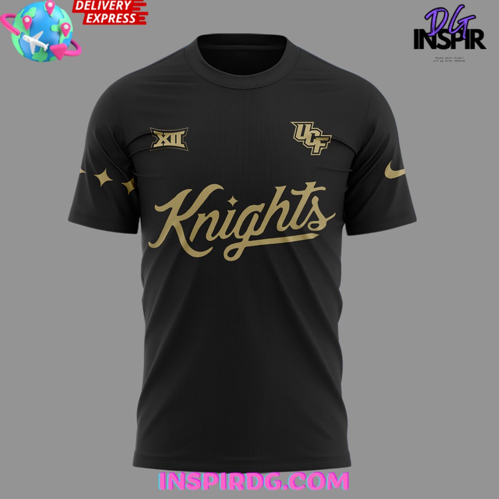Ucf Knights Football 2024 Black T-Shirt - Image 2